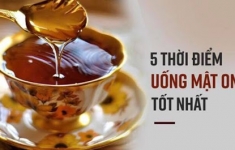 Mật ong uống với nước dừa có được không?